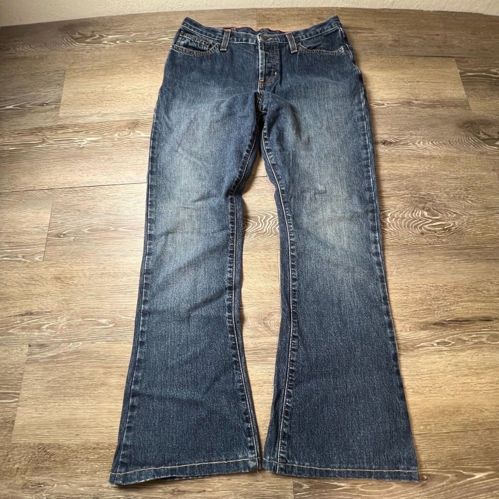 Abercrombie & Fitch Bootcut Jeans Womens 2S Blue Denim 100% Cotton Vintage‎ Y2K